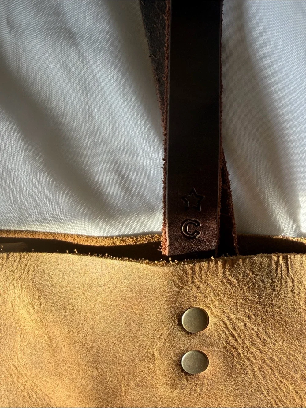 Anney Life Leather Cognac tote